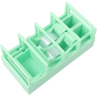Compact Tape Dispenser 18 Lengths Dual Roll for Wrapping Crafting