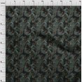 thumbnail image 4 of oneOone Tissu Velours Noir Tropical Matériel de Robe Tissu Imprimé Tissu au Mètre 58 Pouces de Large, 4 of 5