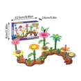 thumbnail image 3 of PRETXORVE Children's Building Blocks Puzzle Variety Of Garden Assembled Blocks Home Kindergarten Birthday, 3 of 9