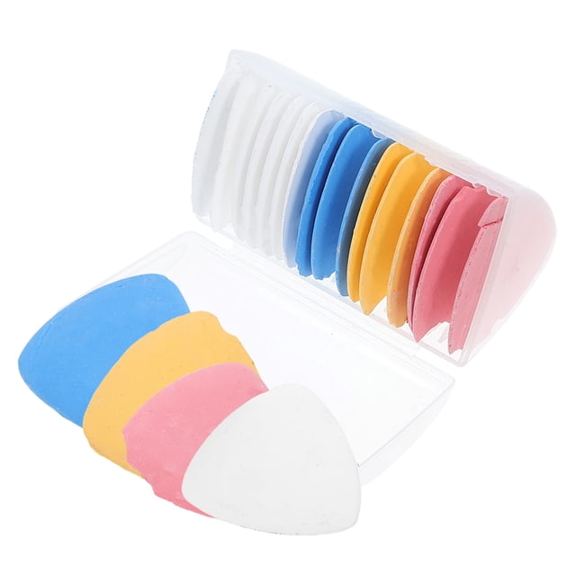 OULII Back to School 20pcs Fabric Chalk for Sewing Assorted Color Marking on Fabric Professional Tailoring Tool