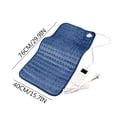 thumbnail image 2 of Heating Pad for Back Pain Relief - 76x40cm Electric Blanket with 6 Temperature Settings & Timer, 2 of 2