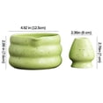 thumbnail image 2 of Mlkoz Ceramic Sand Dots Glaze Matcha Bowl With Spout Matcha Tea Set Tea Xianli Set, 2 of 5