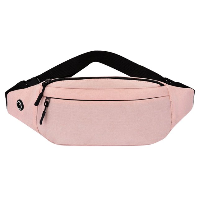 Sac Banane Élégant pour Hommes Femmes Ceinture Réglable Course Cyclisme Voyage Sports Décontracté Usage Quotidien