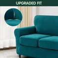 thumbnail image 3 of CHUN YI Sofa Cover with Separate Cushion Slipcover Stretch Checks, 3 of 6