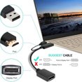 thumbnail image 4 of Interface Multimédia 4K HD pour Adaptateur de Port d'Affichage, Prise d'Alimentation USB et Jouer Interface Multimédia 4K HD pour Convertisseur de Port d'Affichage pour Ordinateurs Portables pour Ordinateurs de Bureau, 4 of 8