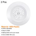 thumbnail image 3 of Unique Bargains 3 Inch Adjustable Pattern Screen Grille Cover Louver Round Air Vent 2 Pack, 3 of 5