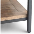 thumbnail image 3 of Pemberly Row Industrial Mango Wood 34" Square Coffee Table in Natural, 3 of 9