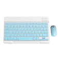 thumbnail image 2 of Clavier et Souris Sans Fil Bluetooth Clavier et Souris Bluetooth Portable Mini Clavier et Souris Sans Fil BT pour Android Windows PC Tablette, 2 of 6