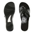thumbnail image 3 of Flip Flops Non-slip Fashion Faux Leather Flat Sandals Summer Slippers for Woman, 3 of 8