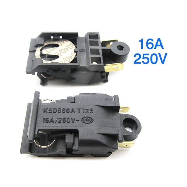 2PCS Kettle Switch 13A/16A Power Electric Kettle Thermostat Switch Steam Automatic Power Off Switch Kitchen Tool