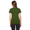 thumbnail image 2 of Women’s Fine Jersey Tee, S, Olive, 2 of 2