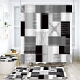 thumbnail image 4 of Shower Curtain Set Toilet Bathroom Three Piece Set Under $25 Dusknt, 4 of 4