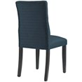 thumbnail image 4 of Modway Duchess 21.5" Button Tufted Polyester Fabric Dining Chair, Azure Blue, 4 of 5
