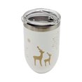 thumbnail image 2 of Holiday Time 16oz Double Wall Tumbler White, 2 of 2