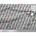thumbnail image 3 of Soimoi Rayon Crepe Fabric Leaves & Floral Block Decor Fabric Printed Yard 46 Inch Wide, 3 of 4