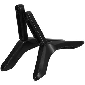 Minkissy Tv Stands For Flat Screens Aluminum Alloy Tv Stand Black Triangle Base Stable Placement 1 Set