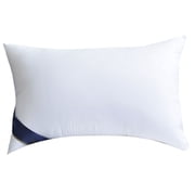 Fiogavroetic Feather Velvet Hotel-grade Pillow Core Soft And Supportive Down Bed Pillow Suitable for Back Side And Stomach Sleepers Made of Skin-friendly Cotton Fabric
