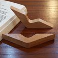 thumbnail image 4 of 4 Pcs Support de Lecture en Bois Support de Marque-Page Épandeur Accessoire, 4 of 6
