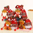 thumbnail image 3 of RXIRUCGD Sacs de Noël Mignons pour Cadeaux Sacs-Cadeaux Rouges Petit Sac à Main Non Tissé Bon pour Cadeaux de Fête de Noël, 3 of 3