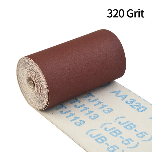 1 Rouleau 5 m 80-600 Rouleau de Tissu Émeri Grain Papier à Polir pour Outils de Meulage
