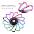 thumbnail image 3 of Bike Rear Derailleur Pulley Bicycle Rear Derailleur Pulley Colorful Mountain Bicycle Ramics Rear Derailleur Pulley Transmission Bearings Bike Cycling Sory, 3 of 8