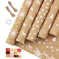 thumbnail image 1 of Wrapping Paper Sheets,for Christmas Birthday Party Wrapping Paper Set of 5 Gift Wrap Papers,Present Gift Wrapping Paper, 1 of 10