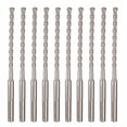 thumbnail image 2 of Ensemble de Perceuse à Marteau SDS Plus 1/4 Po x 6 Po Perceuse à Pierre en Béton-10 Pcs, 2 of 4