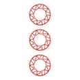 thumbnail image 4 of Ruiboury Lightweight And Easy To Install - Smooth Operation Chain Ring For Bicycles Bicycles Crank Bike Chain 52T red 3Set, 4 of 6
