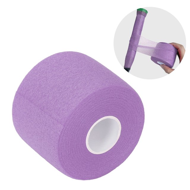Badminton Grip Cushion Wrap,Badminton Grip Cushion Wrap 60mm Width 20m Length Excellent Shock Absorption Tennis Racket Grip Tape Backing Film