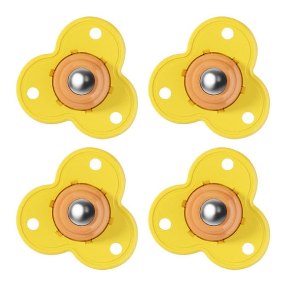 SDNall Wheels Can Be Glued To The Bottom Of The Bed Shelf, Roller Storage Box, Bottom Pulley, One-way Wheel, Small Caster