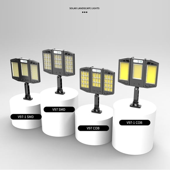 Vaidha Rue, IP65, Crépuscule à Da-wn avec Détecteur de Mouvement LED Sécurité Flo-od pour Stationnement, Télécommande avec Perles de Lampe SMD 384