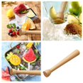 thumbnail image 2 of Kitchen Rolling Pin Wood Crushed Juice Hammer Bar Milk Tea Mixer Mixing Stick,Yellow Kitchen Rolling Pin, 2 of 9