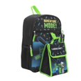 thumbnail image 4 of Minecraft Adventure Mode 5-Piece Backpack Set With 16" Backpack, Foldable Lunch Bag, Utility Case, Keychain & Carabiner, 4 of 9