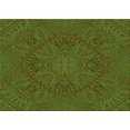 thumbnail image 1 of Ahgly Company Machine Washable Indoor Rectangle Transitional Green Onion Green Area Rugs, 2' x 3', 1 of 7