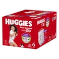 thumbnail image 2 of Huggies Little Movers HuggFit 360° Baby Diapers with 360° Waistband, Size 3-7,Count 136-70, 2 of 8
