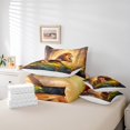 thumbnail image 4 of YST 7-Piece Lion Comforter Set Bed in a Bag, King Size, Polyester, 4 of 4