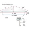 thumbnail image 3 of KANTEK Inc. Support d'Angle pour Moniteur en Verre MS390, 3 of 3