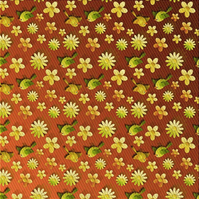 Ahgly Company Tapis d'Intérieur Lavable en Machine Carré Jaune Transitionnel, 8 Pieds Carré