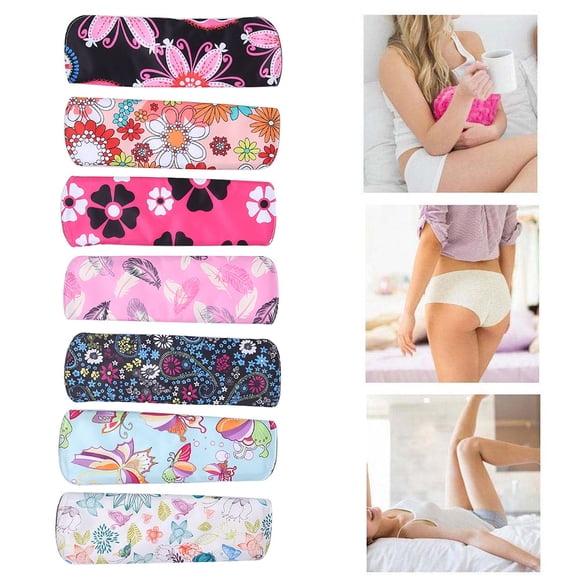 Menstrual Pads, Sanitary Pads, Washable Breathable Convenient Reusable for Women Girls Type A,Type B,Type C