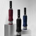 thumbnail image 3 of Summer Savings Clearance! EINCcm Compact Umbrella Compact Travel Umbrella Windproof Waterproof Stick Umbrella UV Protection Golf Umbrella 10 Rib Steel Umbrella Stand, Red, 3 of 8