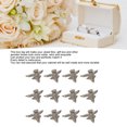 thumbnail image 4 of Feet 20 Set Antique Wood Box Feet Legs Jewelry Chest Storage Box Feet Leg Corner Protector For Furniture Hardware Small Size, 4 of 8
