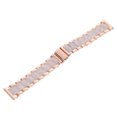 thumbnail image 2 of Shisuyan Engineer Style Metal Watch Band Rose Gold Stainless Steel 1Pack 20MM 17.5CM, 2 of 9