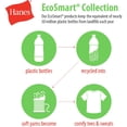 thumbnail image 2 of Hanes Mens ComfortBlend EcoSmart Full Zip Hoodie, L, White, 2 of 5