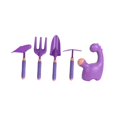 thumbnail image 2 of lionlar Kids Gardening Tool Set Backyard Play Trowel Early Learning Outdoor Toys Set D, 2 of 9