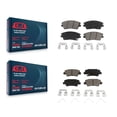thumbnail image 1 of CMX Front Rear Ceramic Brake Pads Kit for Car Hyundai Tucson Kia Sportage KCX-100333, 1 of 9