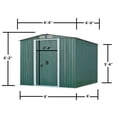 thumbnail image 2 of Relyard 6x6 Metal Outdoor Storage Garden Shed, 2 of 5
