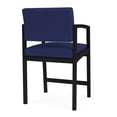 thumbnail image 3 of Pemberly Row Modern Fabric Hip Chair in Black/Open House Cobalt, 3 of 5