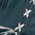 thumbnail image 3 of Penkiiy Robes Renaissance pour Femmes Robe de Foire Médiévale Renaissance L Vert, 3 of 4