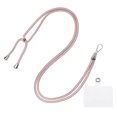 thumbnail image 1 of Unique Bargains Cordon pour Téléphone avec Écusson de Cordon Transparent, Or Rose, 1 Unité, 1 of 5