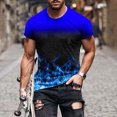 thumbnail image 2 of Erwazi T-Shirt de Mode pour Hommes Muscle Gym Entraînement Athlétique T-Shirt Tee T-Shirt Graphique Haut, 2 of 5